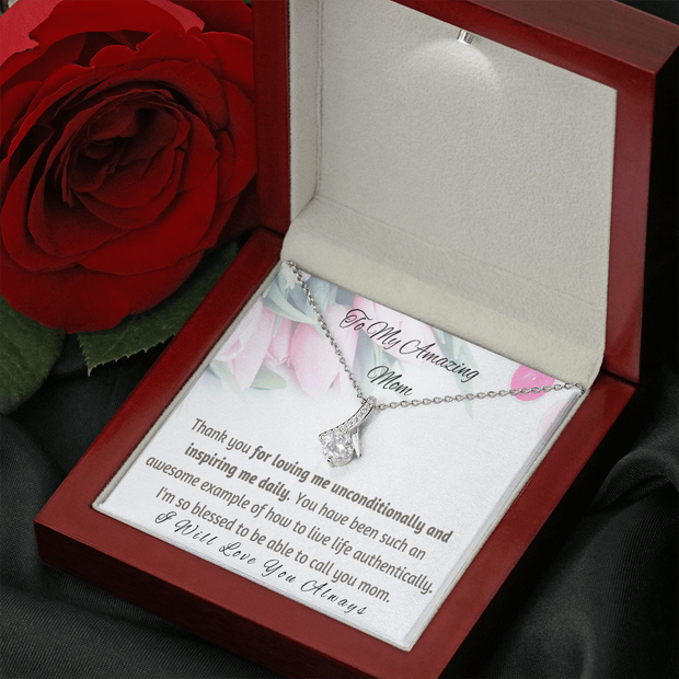 Mom's Unconditional Love - Necklace - Yves Wyn Creations